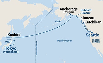 15-Day Alaska & North Pacific Crossing